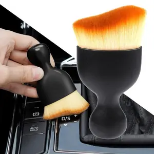 Car Interior Dust Brush, Car Detailing Brush, Soft Bristles Dusting Tool for Automotive Dashboard, Air Conditioner Vents, Leather, Computer