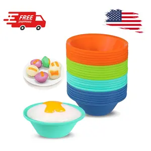 24 Pcs Silicone Puto Molder Filipino Medium-Size, 2.75