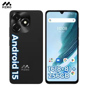 MIRO C69M Pro 6.9" Large Screen Android 15 120Hz Display 16(8+8)GB RAM 256GB Storage 50MP Camera 5160mAh Battery Smartphone