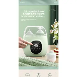 Newborn 2-in-1 bottle warmer for heating breast milk, baby bottle warmer, constant temperature milk warmer, sterilizer