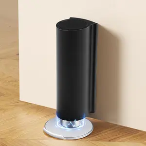 Magnetic Door Stopper, No Drilling Required, Ultra-Thin Base, Invisible Floor Mount, Anti-Collision, Room Door Safety Device