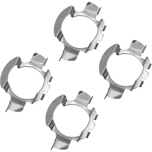 2Pair H7 Led Adapter Led Headlamp Retainer, H7 LED Headlamp Adapter Bulb Base Holder Socket Retainer Compatible with VW/MercedesBenz/Audi/BMW/Buick/Hyundai/Nissan/Saab