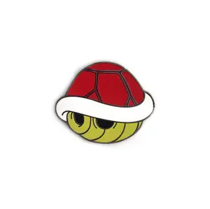 Red Turtle Shell Pin
