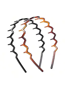 Elegant Hair Accessories Set, 2pcs Winter Headband & Big Wave Design, Perfect for Festive Season, Daily Use, Stylish Hair Tool, Chic Headbands