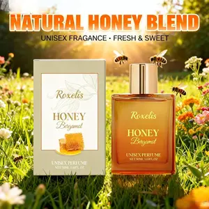 Unisex Perfume Spray, Honey and Bergamot Aroma, Aromatic Citrusy Fragrance, Day & Night Wear, Perfect Gift Idea, 50ML Liquid Bottle