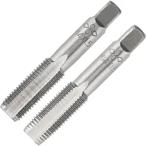 M14 X 1.5 Metric Hand Tap, Right Hand M14 X 1.5mm Threading Hand Tap 1Pair