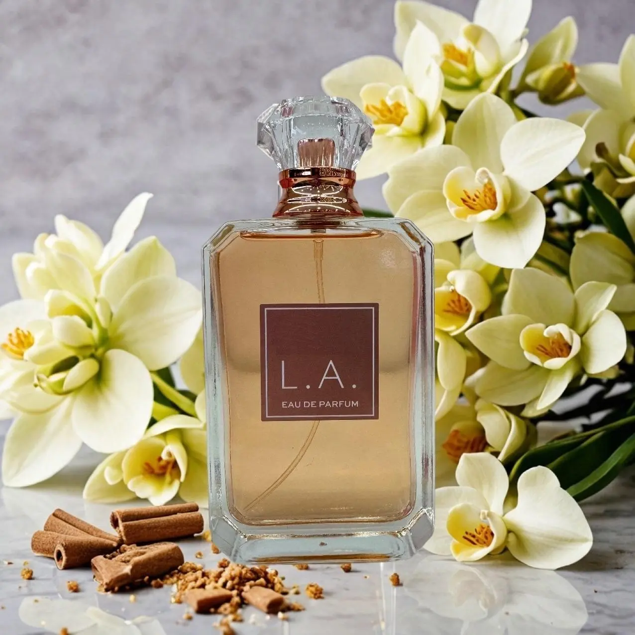 KAY L.A. Women's EDP Spray - 3.4oz Signature Scent Women's Perfume, Floral Sweet Fragrance with Brown Sugar, Jasmine, Orchid Notes, Single Item, Women Perfumes