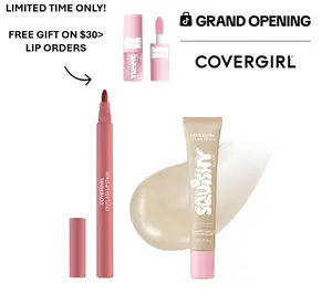 COVERGIRL Lipstain + Squishy Lip Combo