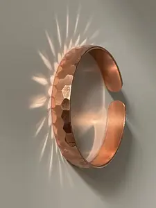 Minimalist Style Copper Bangle Bracelet, Fashionable Jewelry for Women & Men, Trendy All-match & Exquisite Jewelry for Birthday Gift, Elegant Minimalist Bangle, Bangles Bracelets