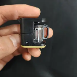 1:12 Scale Dollhouse Miniature Coffee Machine - Realistic Cup Model, DIY Decor, Photography Prop, Collectible Gift for Enthusiasts