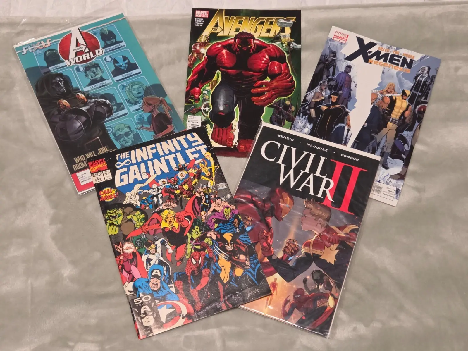 MARVEL Lot of 10 Random Comics, From Avengers to X-men, Old and New, VG and up