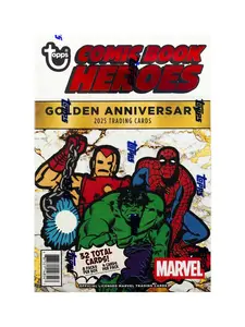 2025 Topps Chrome Marvel Comic Book Heroes 1975 Golden Anniversary Hobby Trading Cards