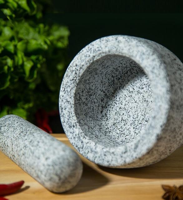 Natural Stone Garlic Masher