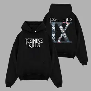 Ice Nine Group Kills T-Shirts, Hoodie, Music Graphic Tee, Rock Band Shirt, Gift for band fans, Men's and women's round neck cotton casual T-shirt, Beautiful graphic T-shirt Top Womenswear Breathable Everyday
