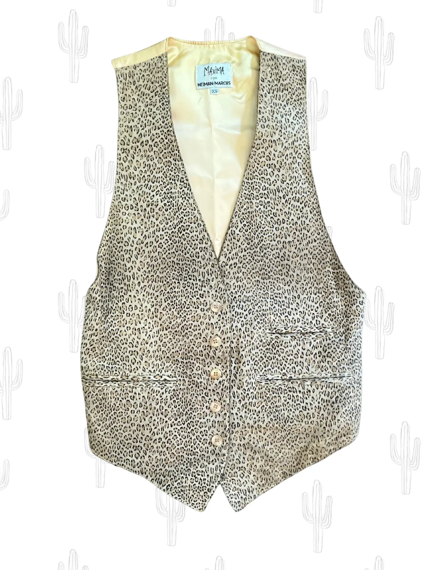 Vintage Neiman Marcus Suede Vest- XS