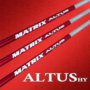 MATRIX ALTUS Hybrid Carbon Fiber Silver Golf Shaft - ALTUS HY Series for Golfing Performance