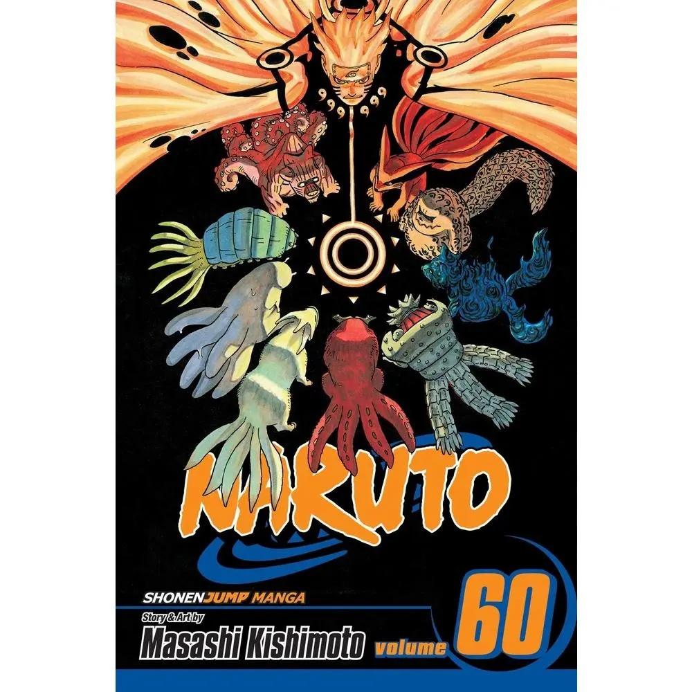 USED Book - Naruto, Vol. 60: Kurama by Kishimoto, Masashi (Paperback) - english