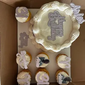 Bento Box Cake Topper Set