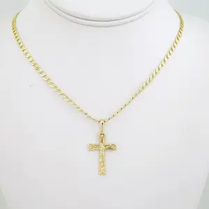 Cadenas & Colgantes - Chain W Pendants - 14K Real Color - Zircon Stone -8mmx60cm