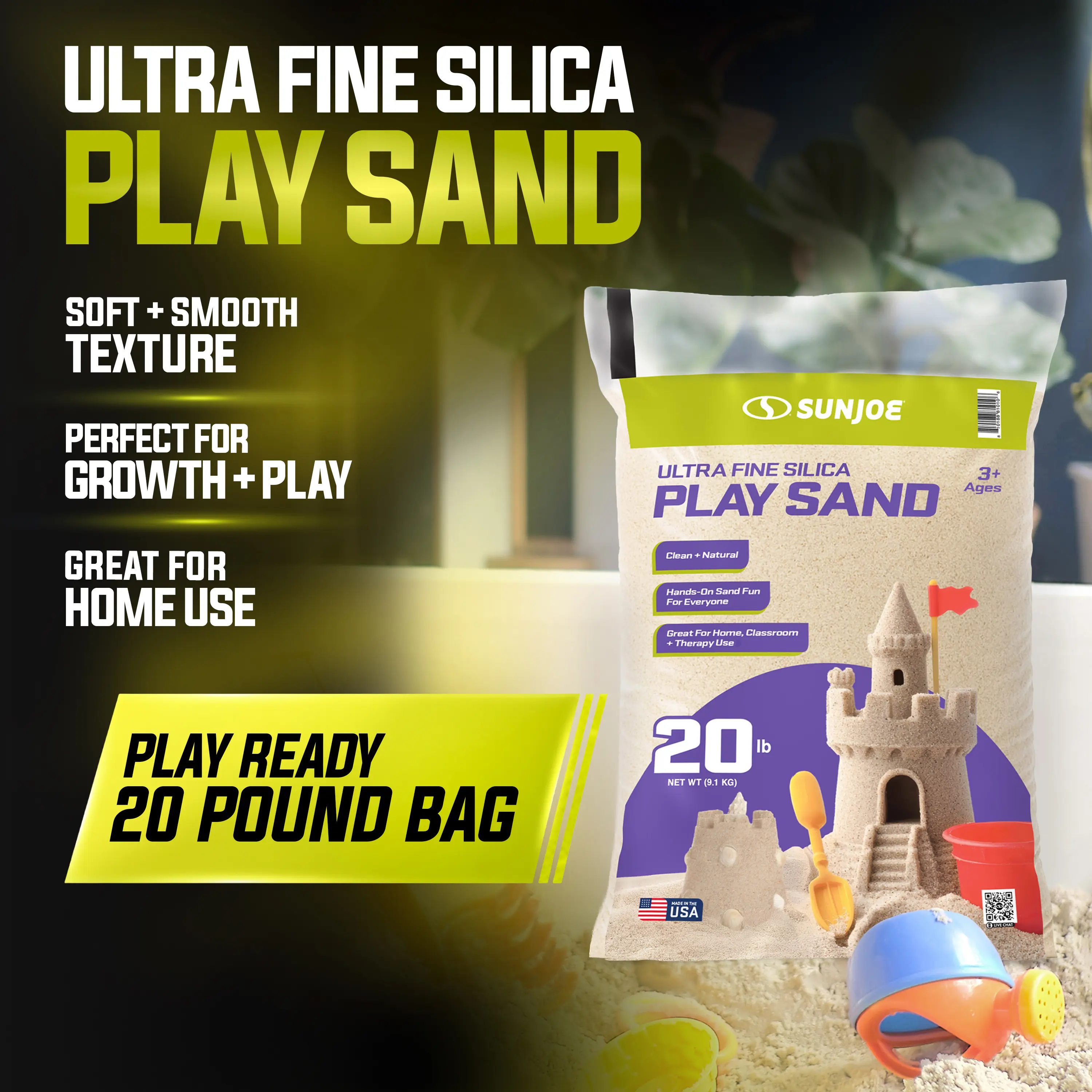 Sun Joe Ultra Fine Silica Play Sand