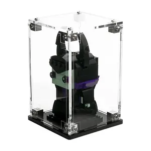 Clear Acrylic Display Case Compatible with LEGO® BrickHeadz Single Figure - Set Not Included
