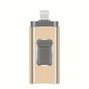 4-In-1 OTG Flash Drive for iPhone & iPad, Usb3.0 Type-C Memory Stick 128GB to 1tb, Photo Stick with Backup Function for USB-C Phones, Usb Flash Drives