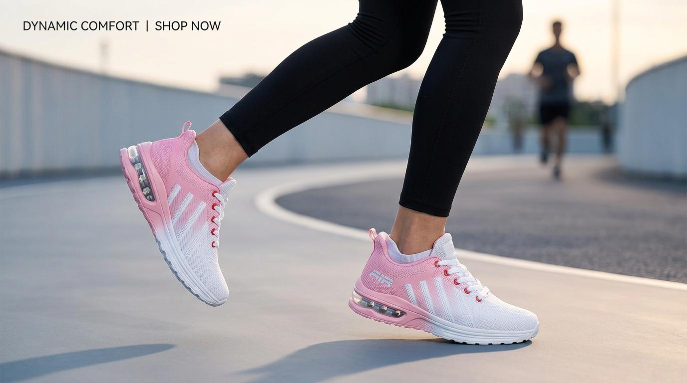 Summer Outfits Women's Air Cushion Running Shoes, Comfortable Standing All Day Work Shoes, Lightweight Breathable Gym Walking Sneakers, Active Duty Nursing Shoes #DealForYouDays #SummerWins [4th of july outfits]