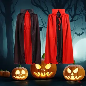 Halloween Costume Accessory, Dual-Sided God of Death Cape, Pirate Cloak for Party Props, Cosplay Dress-Up Essentials