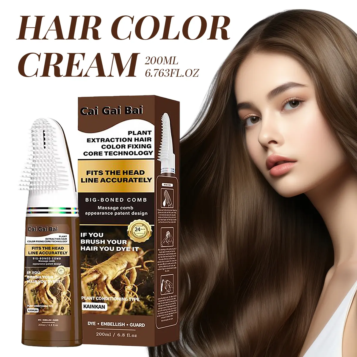 Chestnut brown