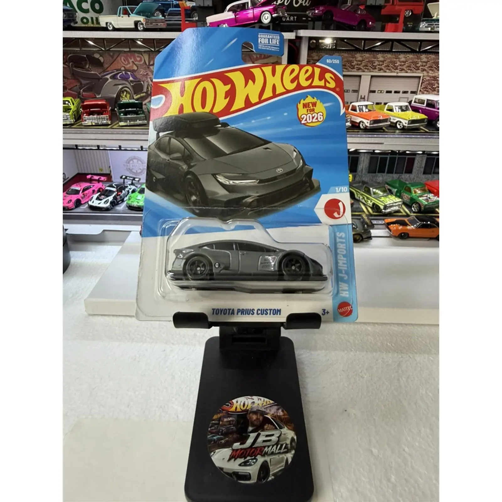 Hot Wheels Toyota Prius Custom 2026 New Model Diecast no roof rack