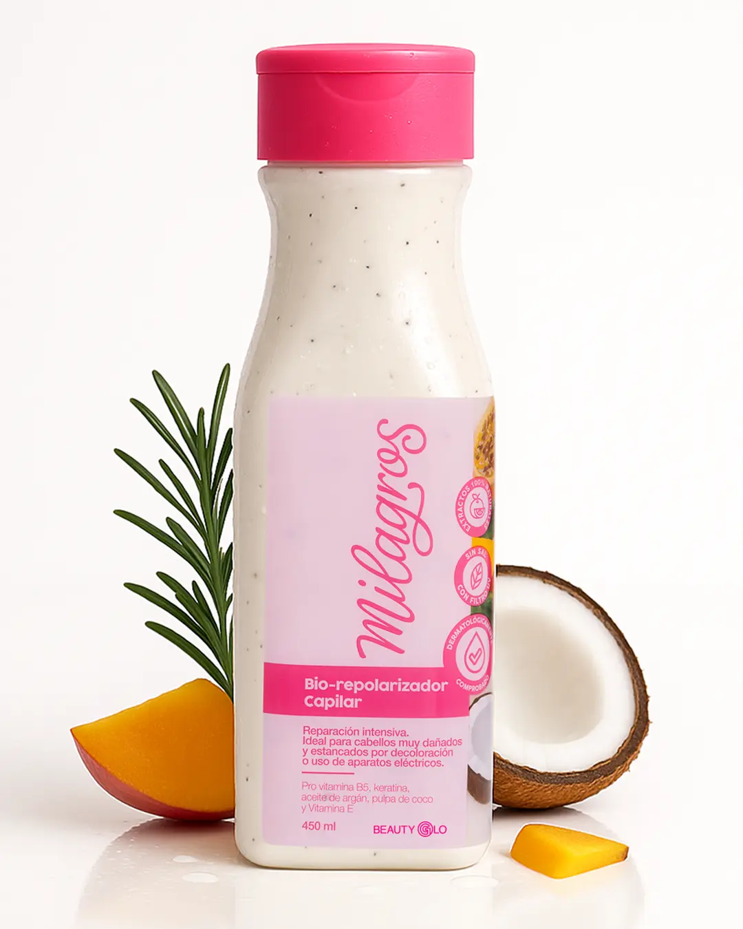Milagros Bio-Repolarizador Capilar - Intense Repair & Hair Treatment 450ml