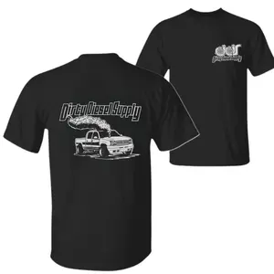 Dirty Diesel Supply Chevy Cateye T-Shirt, Rolling Coal Diesel Truck Black Smoke Graphic T-Shirt, Diesel Truck Lovers T-Shirt, Gift for Truck Enthusiasts & Pickup Fans