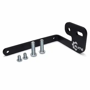 ATV License Plate Mount for Honda Foreman 500/520, Rancher 350/420 & Rubicon (2000+), Rear Frame 4x7 License Plate Bracket, Anodized Aluminum – Elite Engineering
