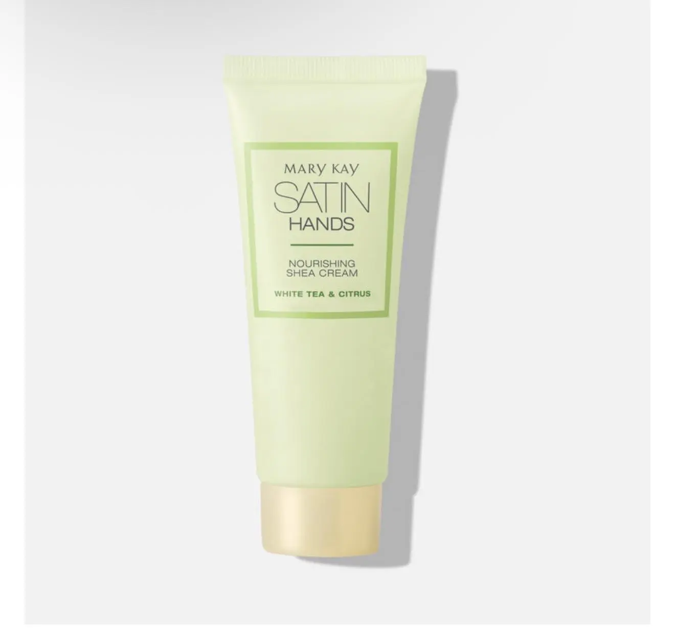 White Tea & Citrus Satin Hands Nourishing Shea Cream - Silky Smooth Daily Moisturizer, Advanced Hydration Hand Lotion for Dryness Relief