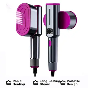 2-in-1 Portable Handheld Clothes Iron Steamer - Fast-Heating Garment Steam Machine, Handheld Ironing Machine with Large Tank, Ideal Father's Day Gift for Home, Office Use