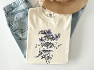 Violent Little Thing shirt Fantasy Reader sweater Gift for Reader t-shirt Romantasy shirt Romance Book Club shirt Gift for Dragon Lover, Vintage Fashion, Classic Styles for Everyone, Gift For Him, Gift For Her