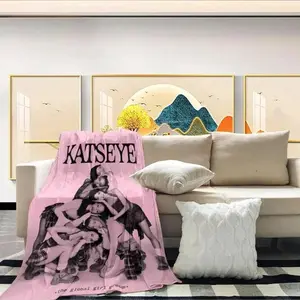 Katseye Dream Academy Style Flannel Blanket Hd Digital Print Ultra Soft Cozy Warm Throw For Home Bedroom Sofa Travel Leisure Decor Birthday Christmas Gift For Kpop Fans All Ages