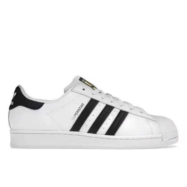adidas Superstar White Black - Classic Court Sneaker