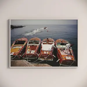 [UNFRAMED POSTER] Slim aarons Hotel Du Cap-eden-roc Print Poster , Vintage Photography Print