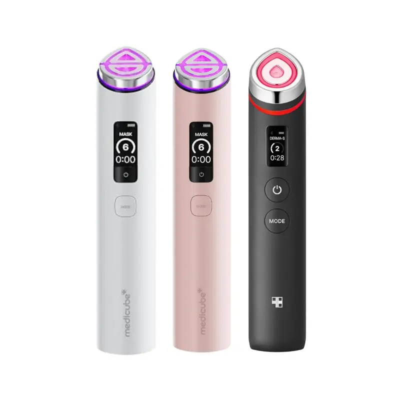 [Official Medicube Partner] Age R Booster Pro (Original/X2) - Real Glass Glow Beauty Massager for Clear Radiant Firmer-Looking Skin with Enhanced Absorption Radiance Elasticity Pore Care | Halloween, Holiday Gift, Black Friday, Deals