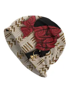 African Woman Beanies Caps Fashion Bonnet  Soft Hats