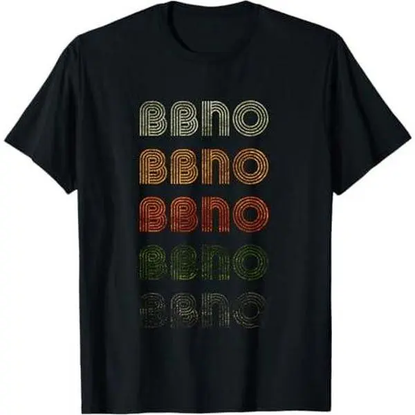 Love Heart Bbno Tee Grunge Vintage Style Black Bbno T-Shirt