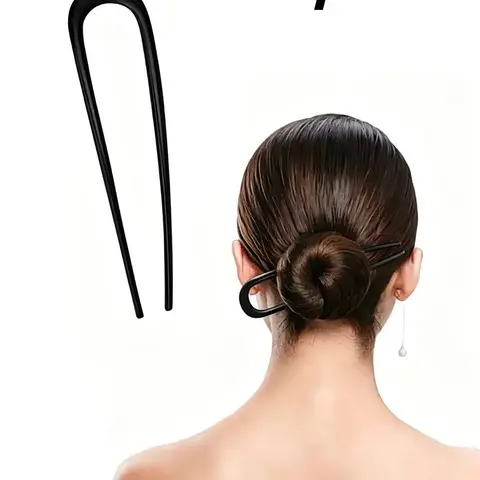Durable U-Shaped French Hair Clips for Thick Hair, Strong Hold Hair Accessories Hair Decor for Long Hairstyles, Ideal for Thick Hair Types, Hair Clips for Styling