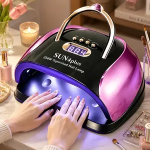 2026 UV LED Nail Lamp for Gel Nails, Fast Dry Nail Dryer with Auto Sensor & Timer, Portable Professional Nail Light for Home Salon Manicure