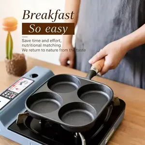 4-Cup Non-Stick Egg Frying Pan