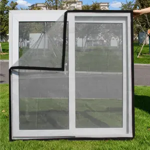 Dual-Sided No-Drill Window Screen Mesh, Eco-Friendly Nano PP Mosquito Net, Breathable Insect Protection, Tool-Free DIY Installation, Reusable & Washable