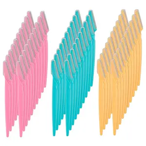 Summer Spring Gifts 62 Pcs Multipurpose Exfoliating Dermaplaning Tool Trimming and Summer Spring Gifts Shaving Grooming for Face and Eyebrow Shaper for Women