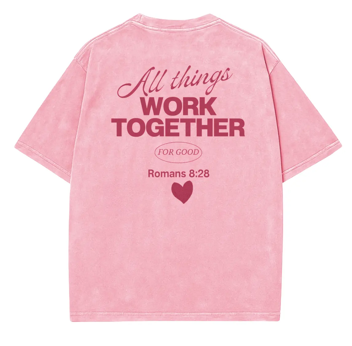 All Thing Work Together For Good Shirt, Christian t shirts, Vintage I Love Jesus Shirt, Jesus design 2025, Gift For Men And For Women, Gift Love Jesus, Full Size, Full Color Womenswear