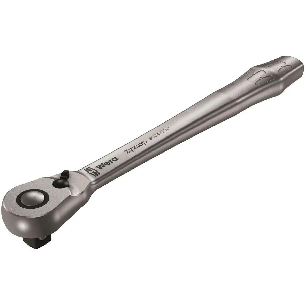 Wera 8004 C Zyklop Metal Ratchet With Switch Lever 1/2" Drive 05004064001