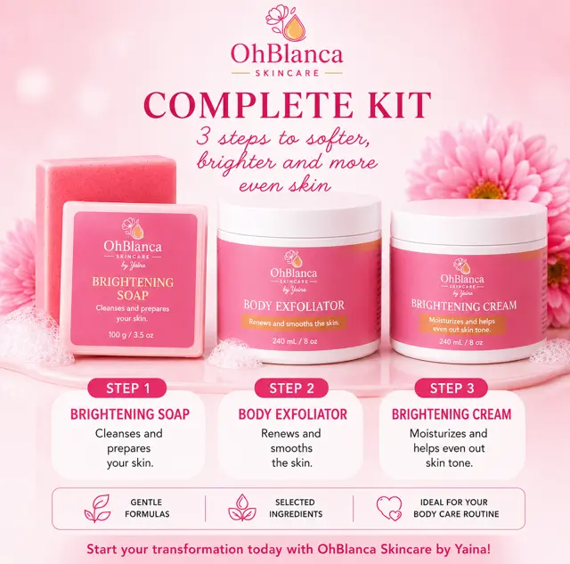 OHBLANCA Skincare Dark Spot Brightening Kit